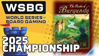 Castles of Burgundy Ring Championship - World Series of Board Gaming 2025