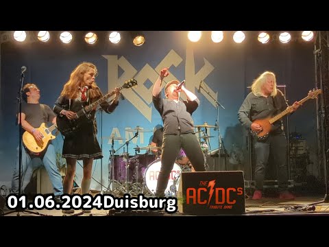 The AC/DC's Tribute Band Live 01.06.2024 Sonderschicht Duisburg