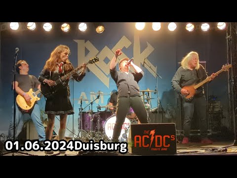 The AC/DC's Tribute Band Live 01.06.2024 Sonderschicht Duisburg