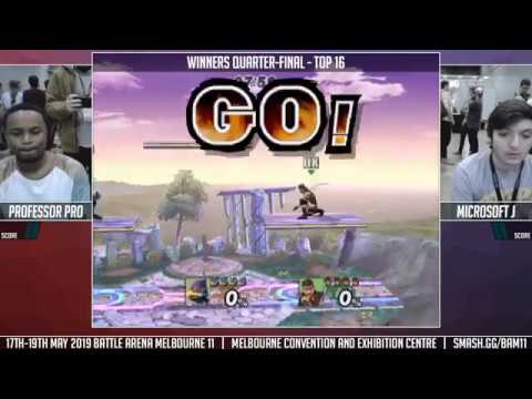 BAM11 PM Singles - Professor Pro (Snake) vs Microsoft J (Falco) WR2