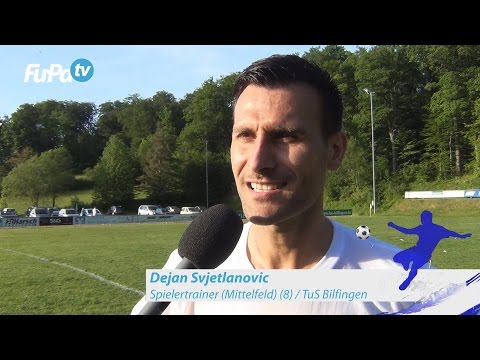 Dejan Svjetlanovic - TuS Bilfingen - zum Spiel vs. SV Langensteinbach, FuPa.tv-Interview, 21.5.2016