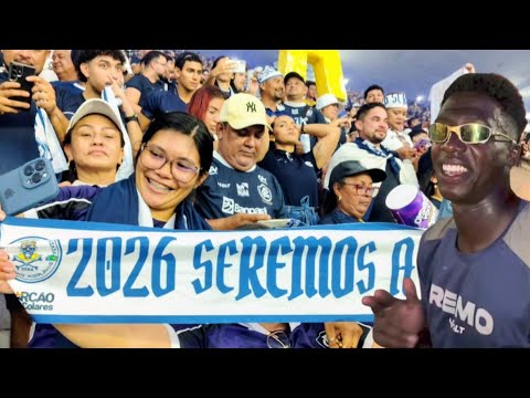 O LEÃO VOLTOU, SURREAL A FESTA QUE A TORCIDA DO REMO FEZ NO MANGUEIRÃO ! 