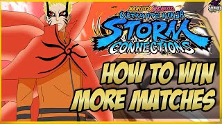BEGINNERS GUIDE TO WINNING MORE MATCHES! NARUTO X BORUTO STORM CONNECTIONS!