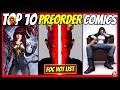 Top 10 New Preorder Comics Final Order Cutoff Week 5 2026