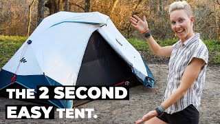 Review: Decathlon Quechua 2 Second Easy Fresh & Black, 2-Person Waterproof Camping Tent