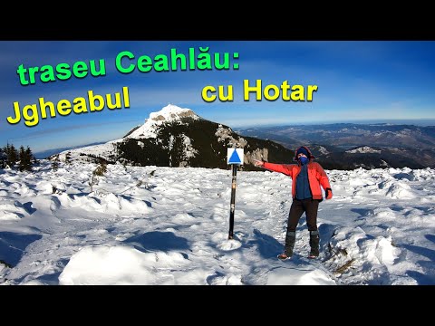Traseu Ceahlau - coborare cabana Dochia - Jgheabul cu Hotar - drum Axial DJ155