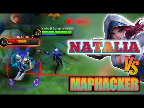 Exposing enemy's Maphacker with natalia's passive | Natalia gameplay | Mobile Legends Bang Bang