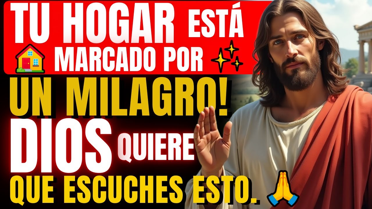 ¡Tu HOGAR está marcado por un milagro! Dios quiere que escuches esto.