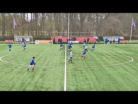 Oefenwedstrijd sv Charlois jo13-2 vs DJS jo12-1. 5-4