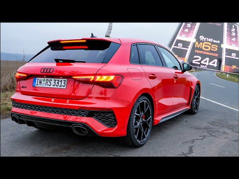 2022 Audi RS3 🔥| 0-100 km/h Launch Control & 100-200 km/h acceleration🏁 | by Automann in 4K