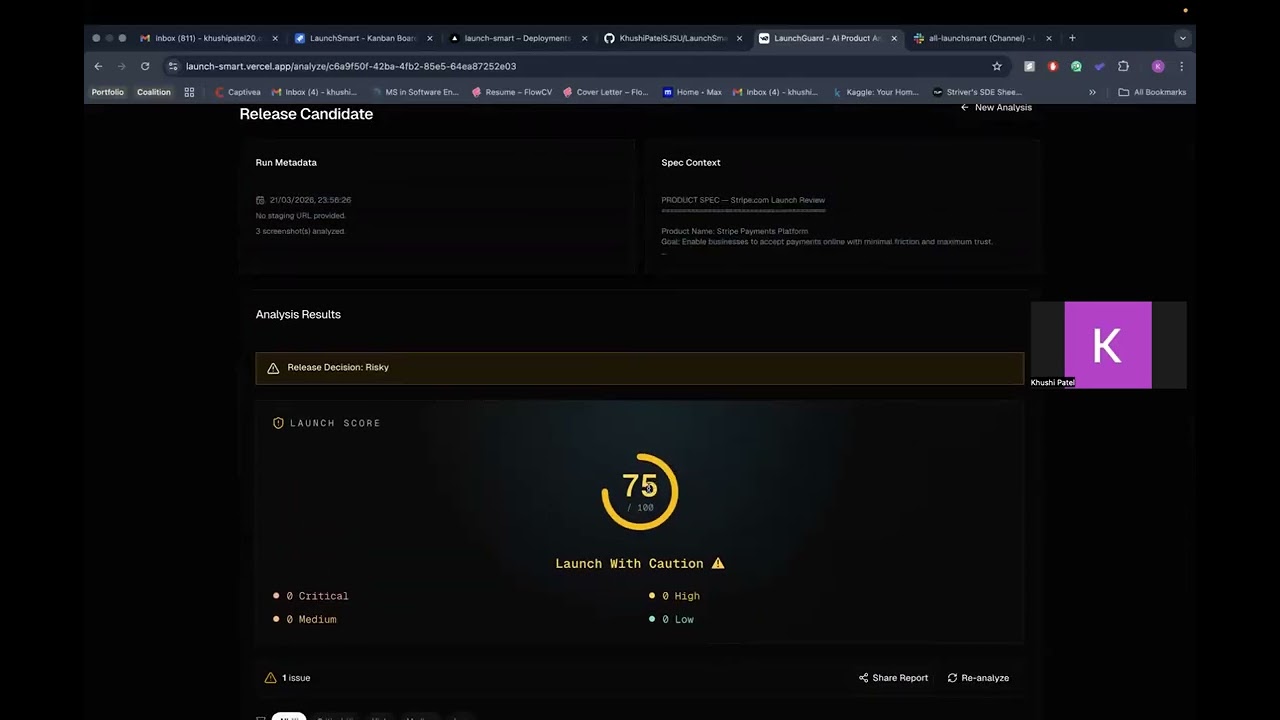 LaunchSmart project preview