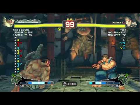 jyobin (Dat Roo) vs hige 8 daruma (Honda), Peachmen (El Fuerte) AE2012 Ranked Matches *720p HD*