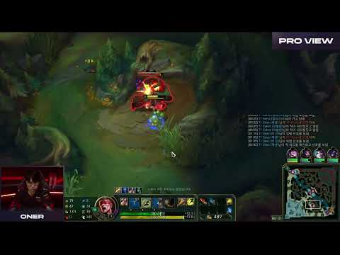 T1 Oner destroying Cuzz early invade as Lee sin