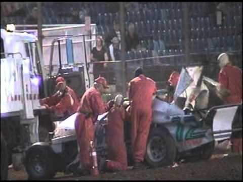 Sharpe Amca crash Sydney Speedway - dvd by Russ Fenson
