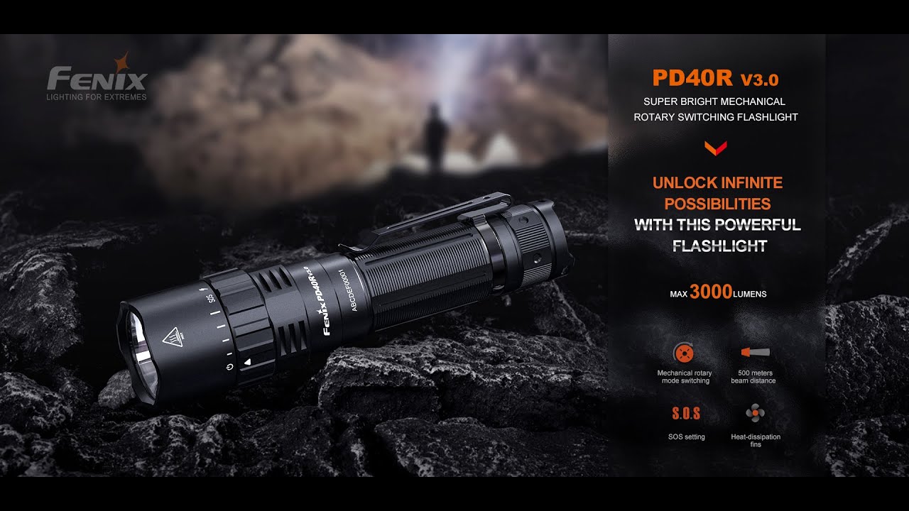 Fenix Taschenlampe PD40R V3.0 Fenix Taschenlampe PD40R V3.0