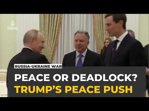 Trump revives Russia-Ukraine peace push as envoys head to Moscow and Kyiv