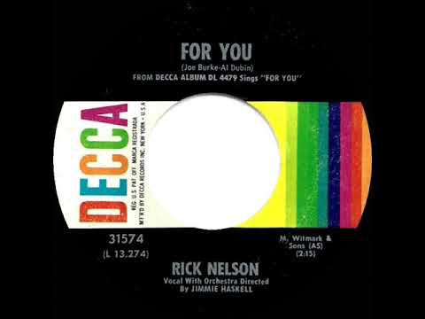 1964 HITS ARCHIVE: For You - Rick Nelson
