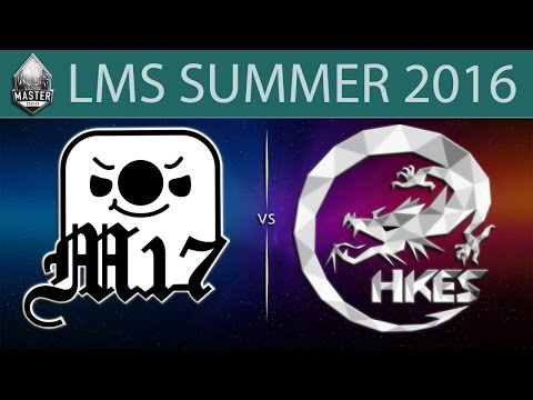 [LoL Highlights] M17 vs HKE G2 | LMS Summer 2016 (10.06.2016) - Machi E-Sports vs Hong Kong Esports
