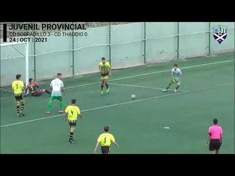 Mejores jugadas de Jorge Báez en el partido de fútbol Sobradillo - Tahodio