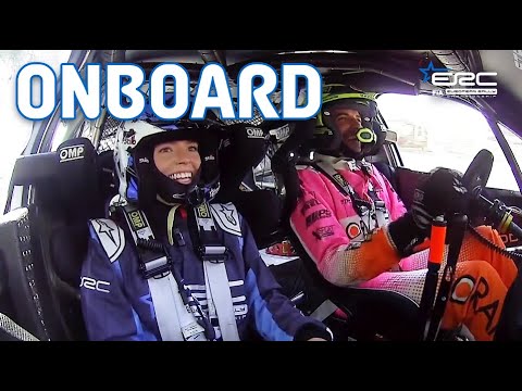 Hollie McRae's co-drive with Simone Campedelli