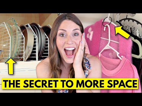 GENIUS Storage Hacks for Small Spaces (that you probably haven't tried yet!)