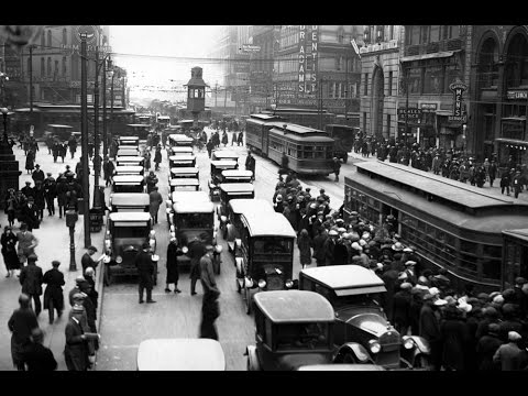 America in the 1910s & 1920s - Footage only - HD