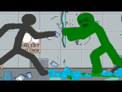 GIANT STICKMAN Friend vs GIANT ZOMBIE | Anger Of Stick 5