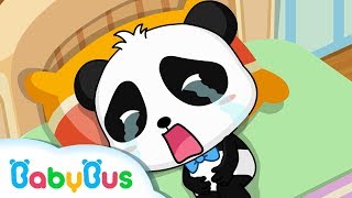 Panda Kiki Gets a Stomachache &amp; Crying  | Eat by Yourself | Good Habits | BabyBus Cartoon