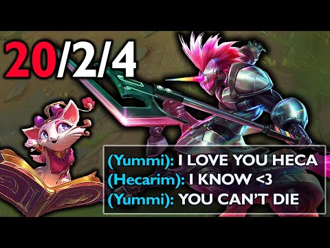 THIS COMBO SHOULD NOT EXIST (HECARIM + YUMMI) IS UNBEATABLE