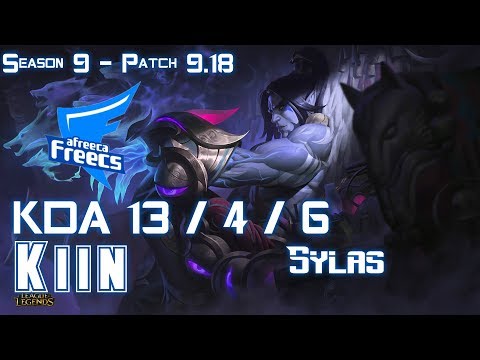 AFs Kiin SYLAS vs AATROX Top - Patch 9.18 KR Ranked