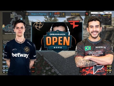 NIP vs FaZe - INFERNO map 1 -  DreamHack Open Fall 2020