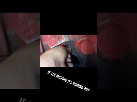 How to extract broke manifold bolt from the head on an isx Cummins