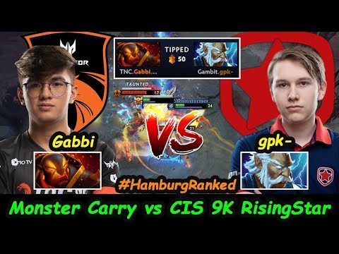 TNC Gabbi [Ember Spirit] Monster Carry vs Gambit.gpk [Zeus] #HamburgRanked Dota 2 7.22 Gameplay