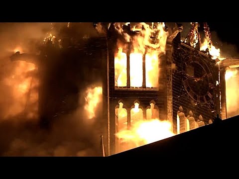 Zabytkowy kościół w centrum Amsterdamu spłonął w Nowy Rok