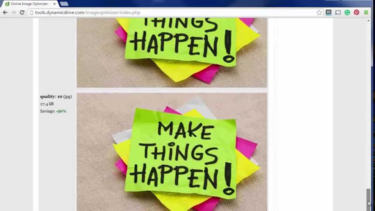 Basic Blogging - Quick Image Optimization for your blog