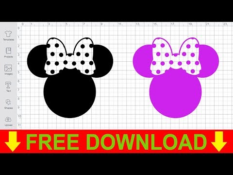 Free Minnie Mouse Svg Cut File - Layered SVG Cut File ...