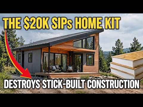Revolutionary $20K SIPs Home Kit Outshines Traditional Builds