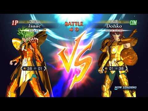 Isaac (Kraken Scale) vs Dohko (Libra Gold Cloth) - Saint Seiya: Brave Soldiers