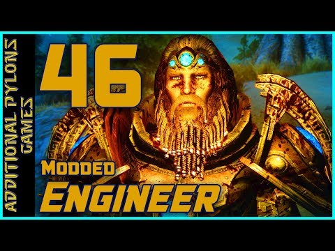 Into the Ruins - Skyrim Modded Dwemer Let's Play Part 46 - Skyrim Battlesmith Let's Play