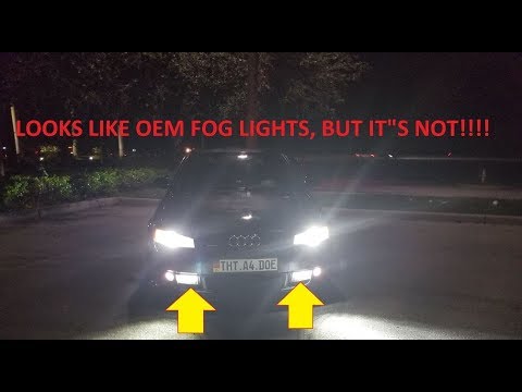 Easy Install: Audi LED Light Bars on 2002 A4 (B6)