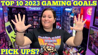 THESE ARE THE GAMING ITEMS I WANT IN 2023...TOP 10 GOALS!