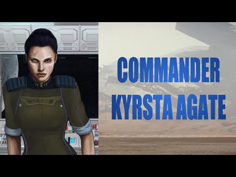 COMMANDER KYRSTA AGATE:  Hero of the Battle of Jakku!