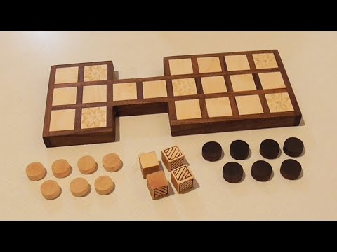 002 Royal Game of Ur - Woodworking