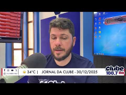 Jornal da Clube - 30/12/2025 - Edição do Almoço