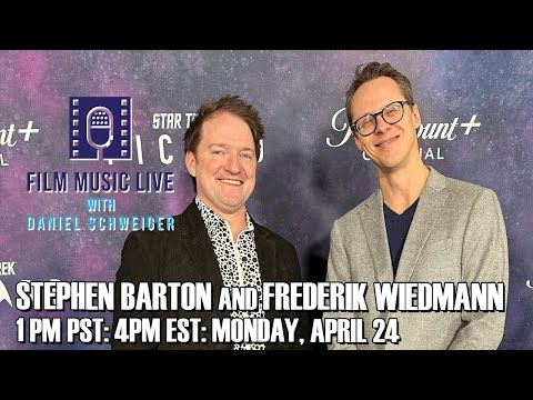 Film Music Live with STEPHEN BARTON and FREDERIK WIEDMANN