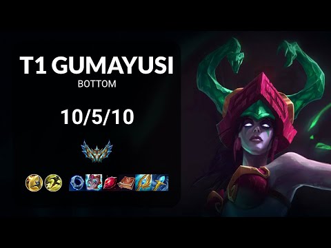 T1 Gumayusi Cassiopeia vs Kalista BOTTOM - KR CHALLENGER Patch 15.2