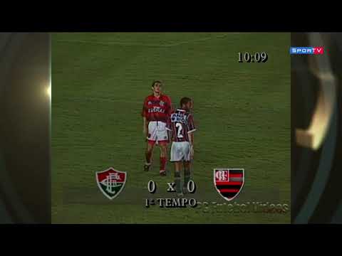 BAÚ DO FLU: Fluminense 3x2 Fla - Memorável gol de Barriga no Carioca 1995 - JOGO COMPLETO