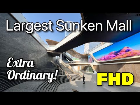 O maior shopping center submerso da Ásia | SKP Chengdu Luxury Mall