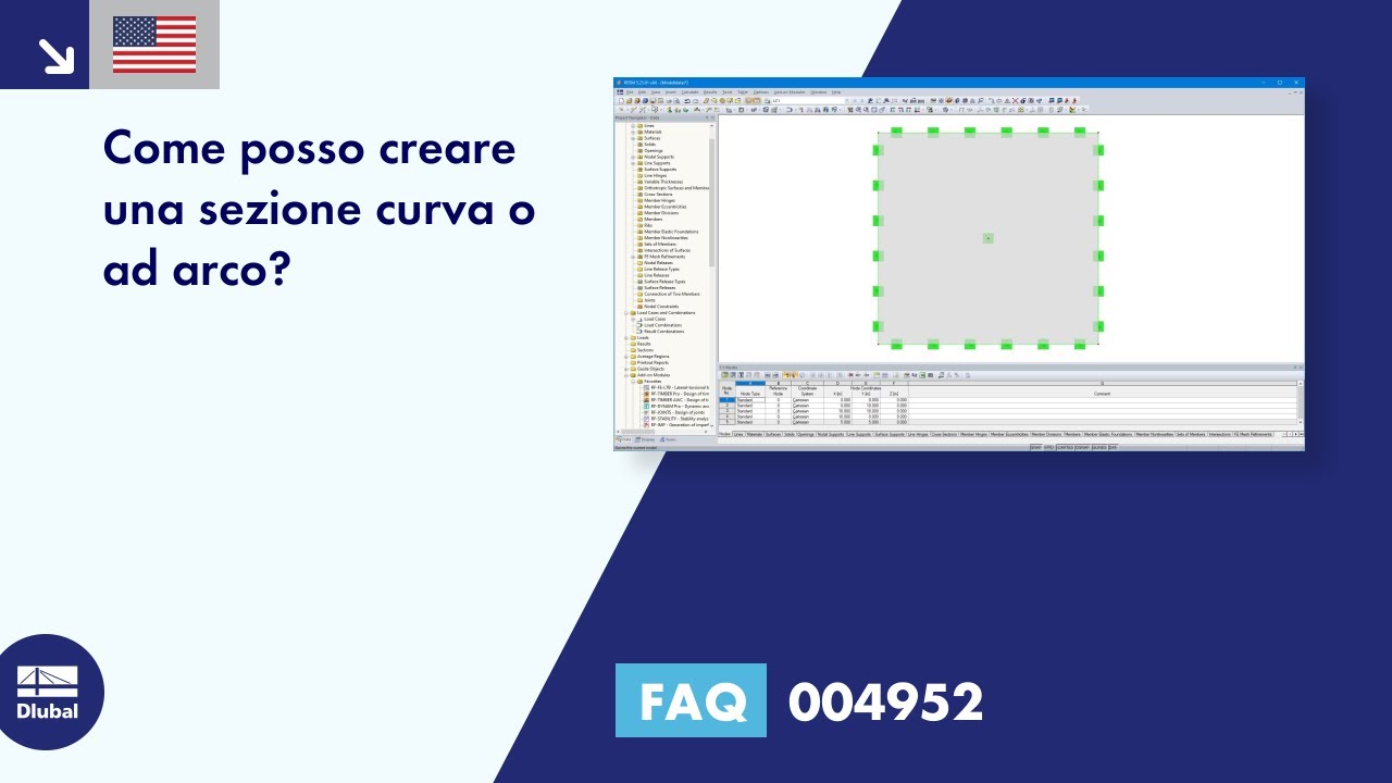 [IT] FAQ 004952 | Come posso creare una sezione curva o ad arco?