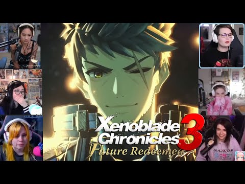 Gamer Girls React to Future Redeemed Ending 😭💚 The Final Piece of Xenoblade 3